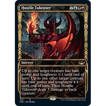 Image for Hostile Takeover (Showcase) (310) (SNC) - Magic: The Gathering
