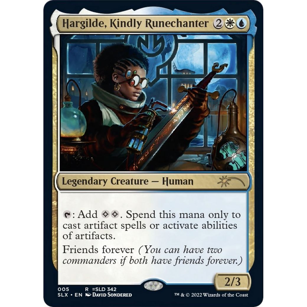 Image for Hargilde, Kindly Runechanter (5) (SLX) - Magic: The Gathering