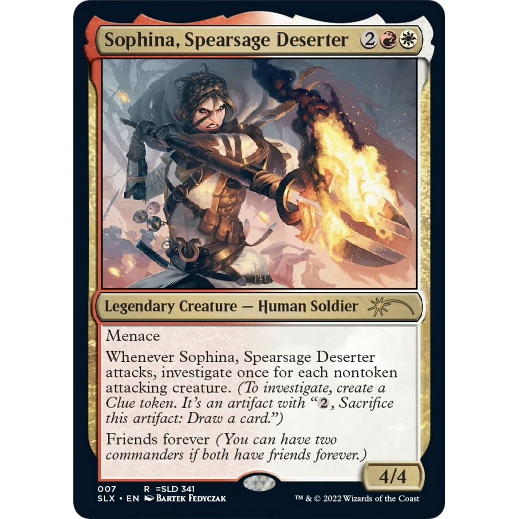 Image for Sophina, Spearsage Deserter (7) (SLX) - Magic: The Gathering
