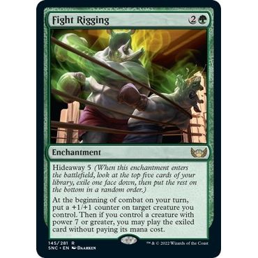 Image for Fight Rigging (145) (SNC) - Magic: The Gathering
