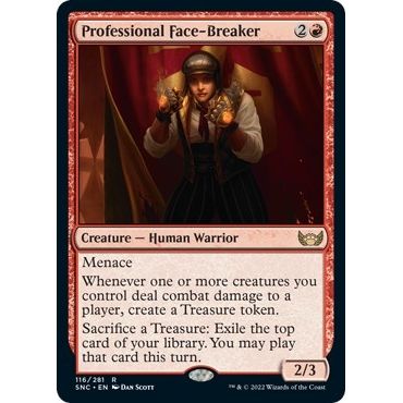 Image for Professional Face-Breaker (116) (SNC) - Magic: The Gathering