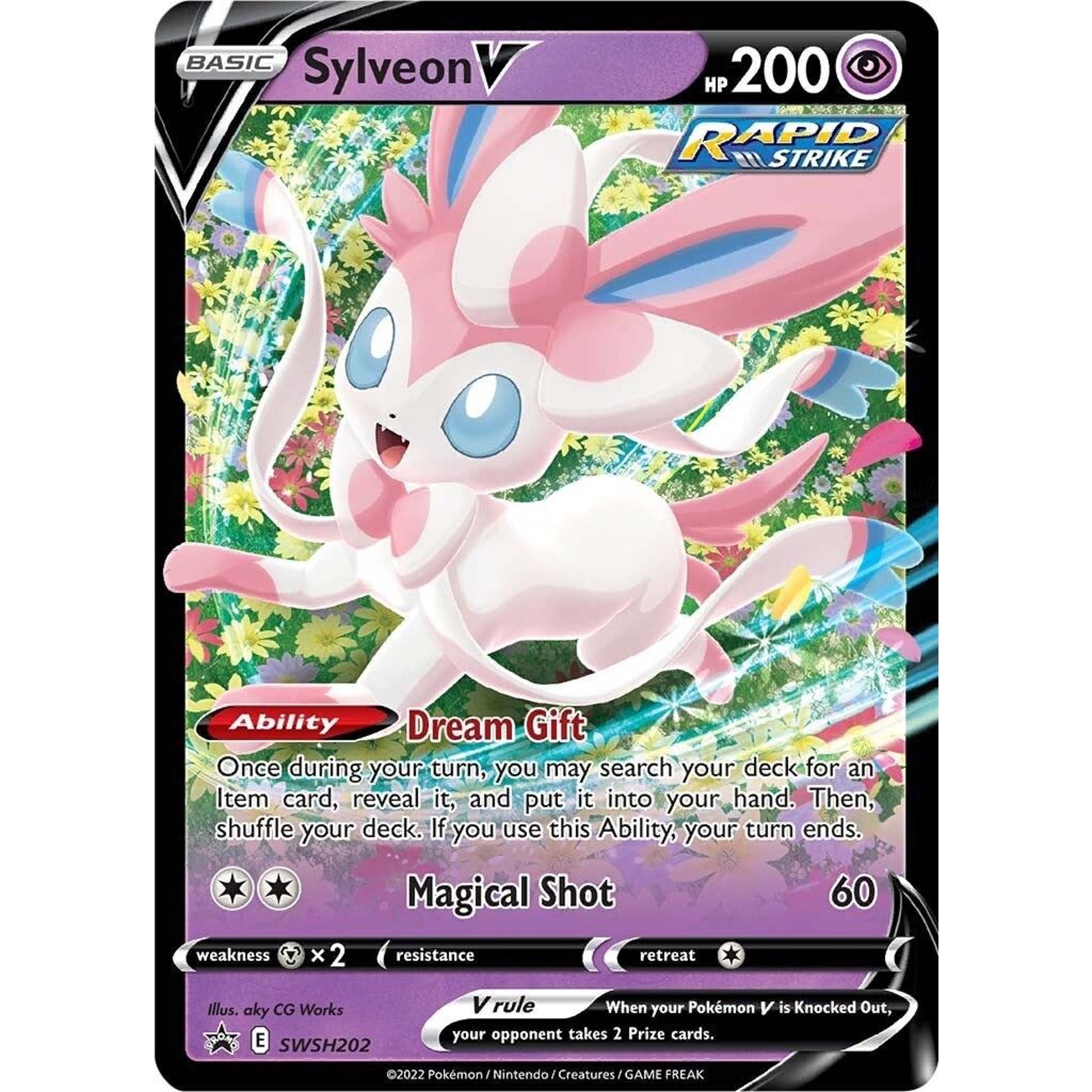 Image for Sylveon V - SWSH202 (SWSH202) (SWSD) - Pokemon