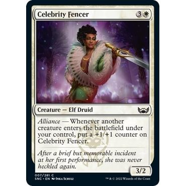 Image for Celebrity Fencer (7) (SNC) - Magic: The Gathering