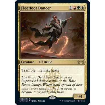 Image for Fleetfoot Dancer (188) (SNC) - Magic: The Gathering