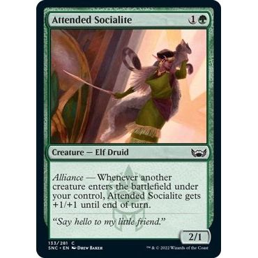 Image for Attended Socialite (133) (SNC) - Magic: The Gathering