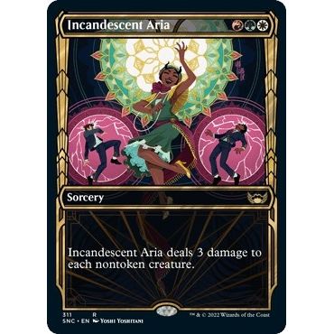 Image for Incandescent Aria (Showcase) (311) (SNC) - Magic: The Gathering