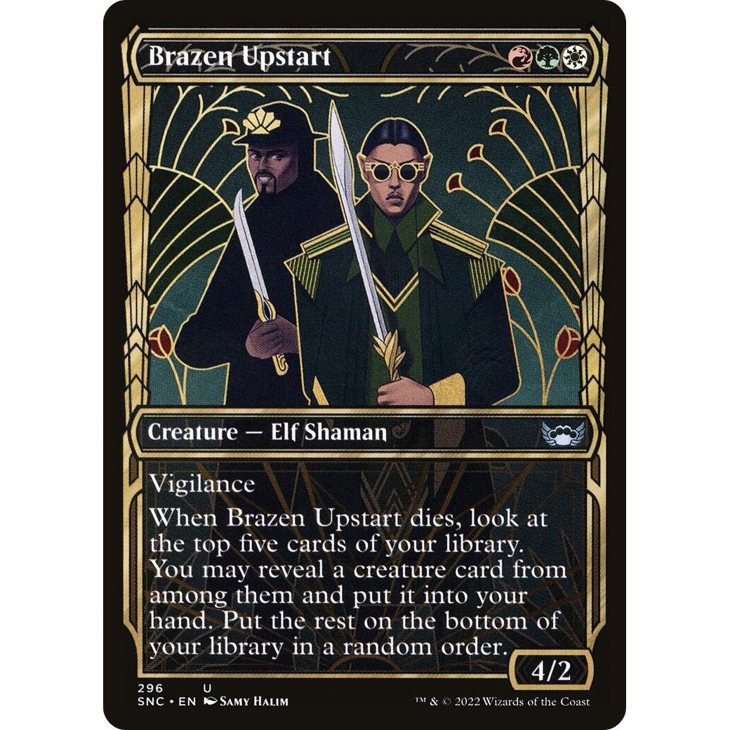 Image for Brazen Upstart (Showcase) (296) (SNC) - Magic: The Gathering