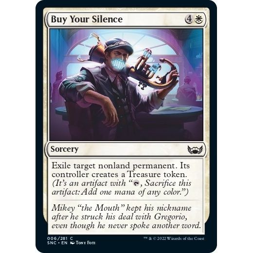 Image for Buy Your Silence (6) (SNC) - Magic: The Gathering