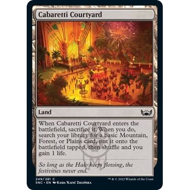 Image for Cabaretti Courtyard (249) (SNC) - Magic: The Gathering