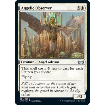 Image for Angelic Observer (1) (SNC) - Magic: The Gathering