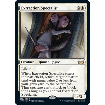 Image for Extraction Specialist (12) (SNC) - Magic: The Gathering
