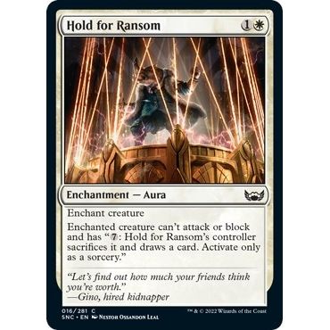 Image for Hold for Ransom (16) (SNC) - Magic: The Gathering