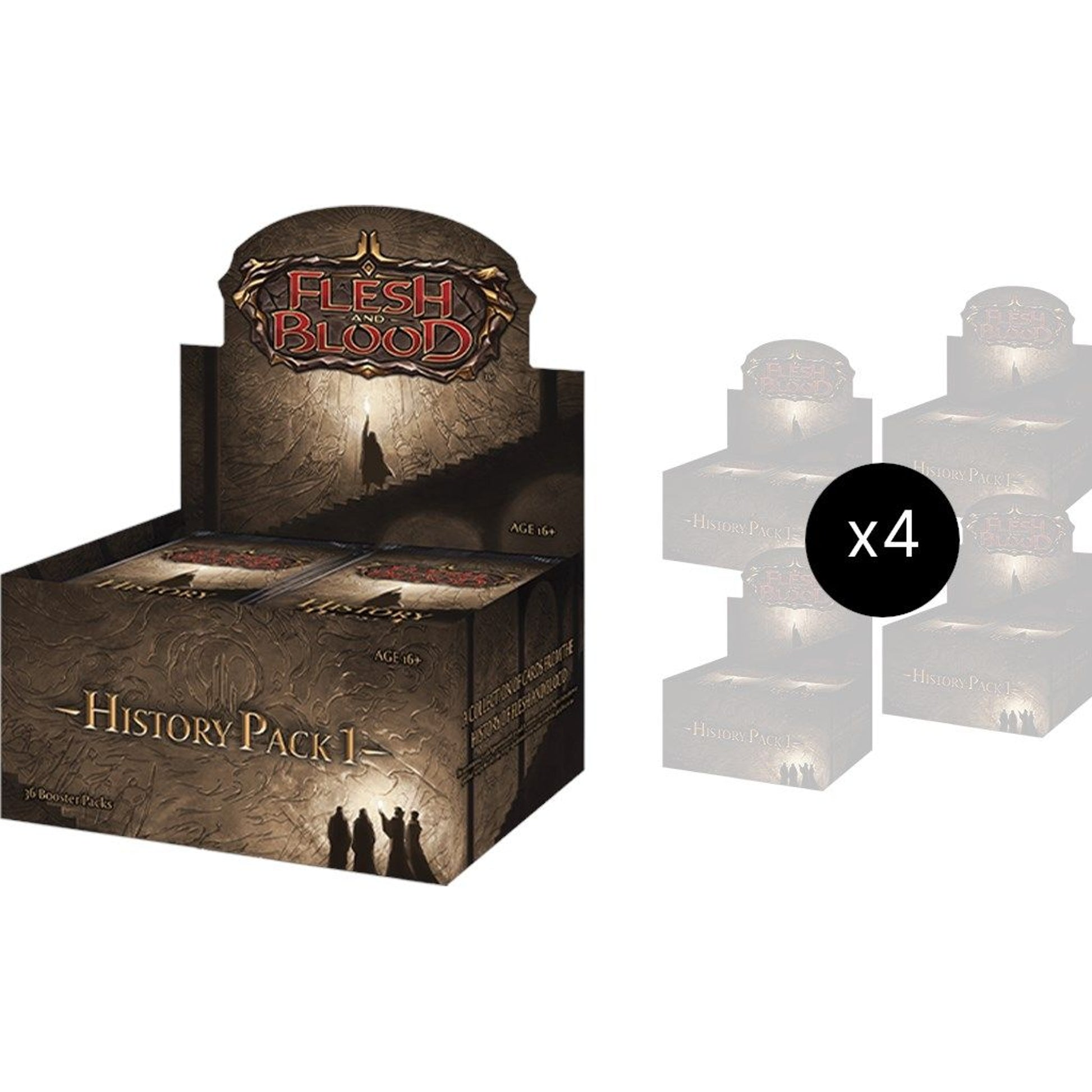 Image for History Pack Vol.1 Booster Box Case - Flesh and Blood TCG