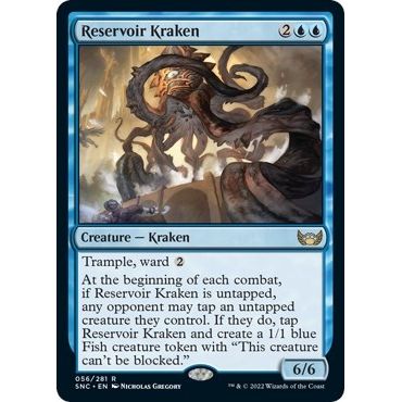 Image for Reservoir Kraken (56) (SNC) - Magic: The Gathering
