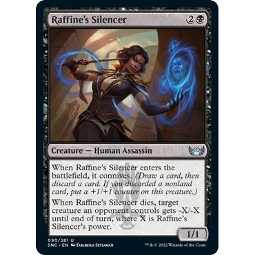 Image for Raffine's Silencer (90) (SNC) - Magic: The Gathering