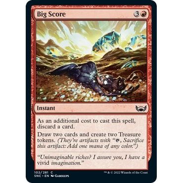 Image for Big Score (102) (SNC) - Magic: The Gathering
