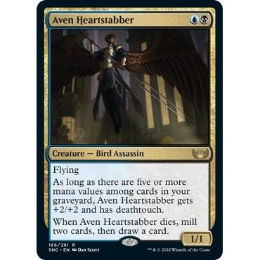 Image for Aven Heartstabber (166) (SNC) - Magic: The Gathering