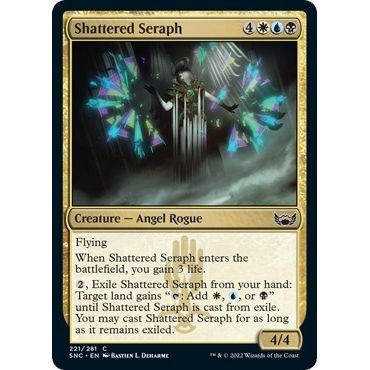 Image for Shattered Seraph (221) (SNC) - Magic: The Gathering
