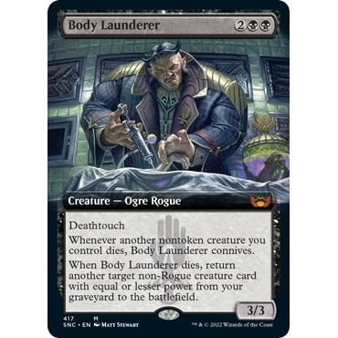 Image for Body Launderer (Extended Art) (417) (SNC) - Magic: The Gathering