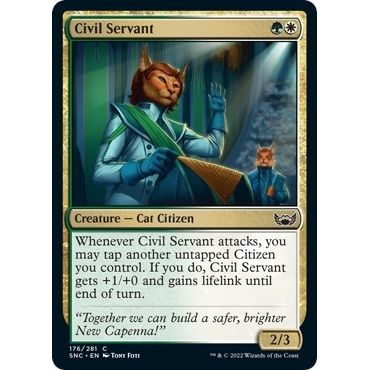 Image for Civil Servant (176) (SNC) - Magic: The Gathering