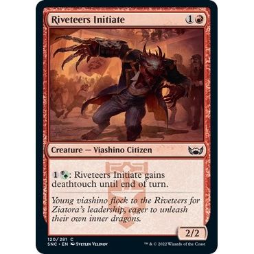 Image for Riveteers Initiate (120) (SNC) - Magic: The Gathering
