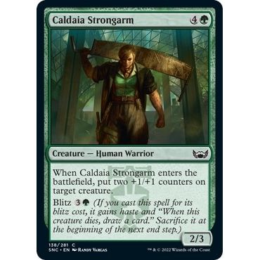 Image for Caldaia Strongarm (138) (SNC) - Magic: The Gathering