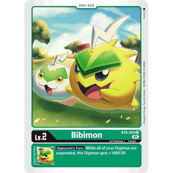 Image for Bibimon (BT8-004 U) (BT08) - Digimon Card Game