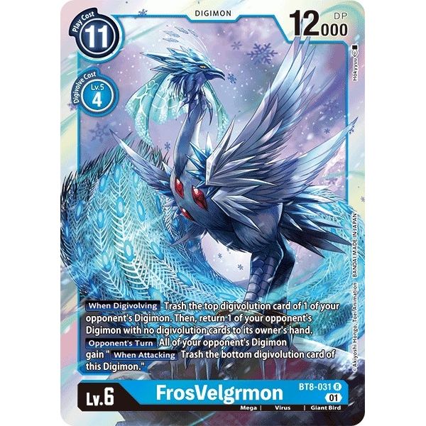 Image for FrosVelgrmon (BT8-031 R) (BT08) - Digimon Card Game