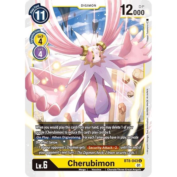 Image for Cherubimon (BT8-043 U) (BT08) - Digimon Card Game