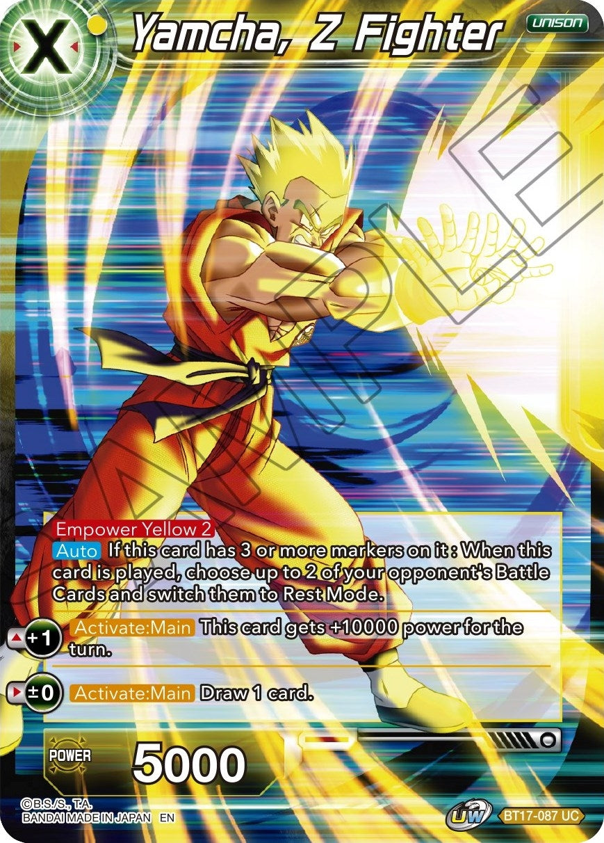Image for Yamcha, Z Fighter (BT17-087) (DBS-B17) - Dragon Ball Super: Masters