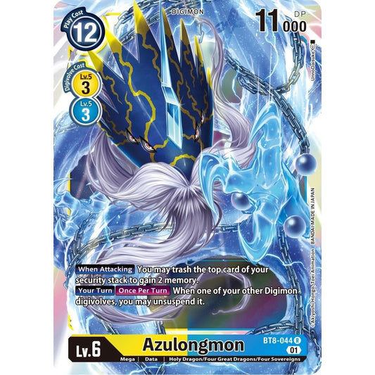 Image for Azulongmon (BT8-044 R) (BT08) - Digimon Card Game