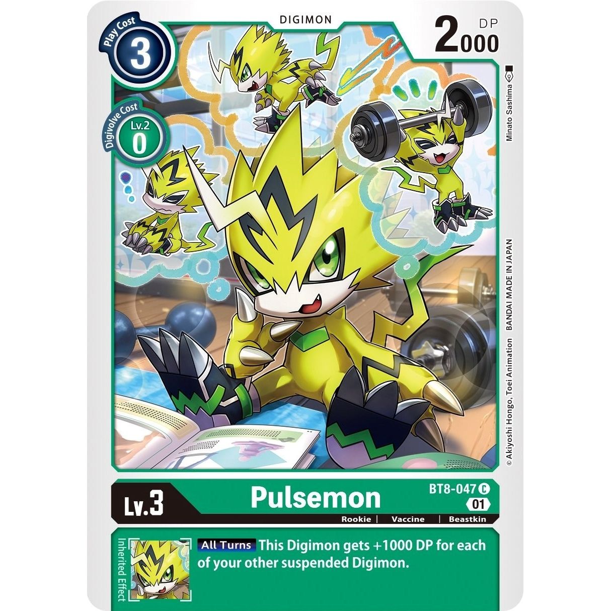 Image for Pulsemon (BT8-047 C) (BT08) - Digimon Card Game