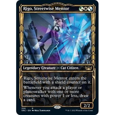 Image for Rigo, Streetwise Mentor (Showcase) (329) (SNC) - Magic: The Gathering