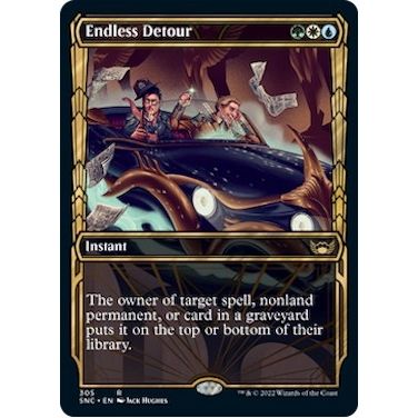 Image for Endless Detour (Showcase) (305) (SNC) - Magic: The Gathering
