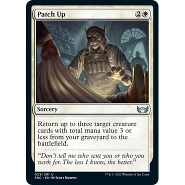 Image for Patch Up (23) (SNC) - Magic: The Gathering