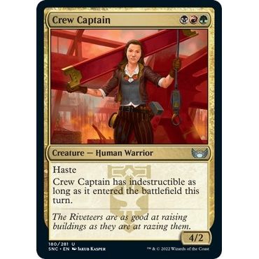 Image for Crew Captain (180) (SNC) - Magic: The Gathering