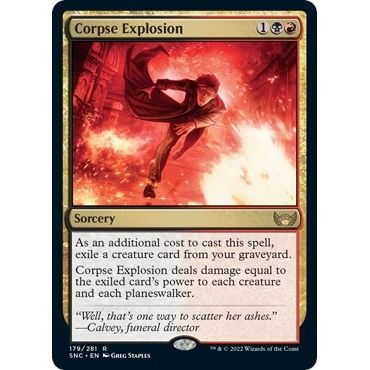 Image for Corpse Explosion (179) (SNC) - Magic: The Gathering