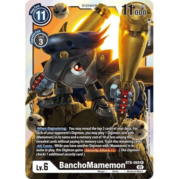 Image for BanchoMamemon (BT8-068 R) (BT08) - Digimon Card Game