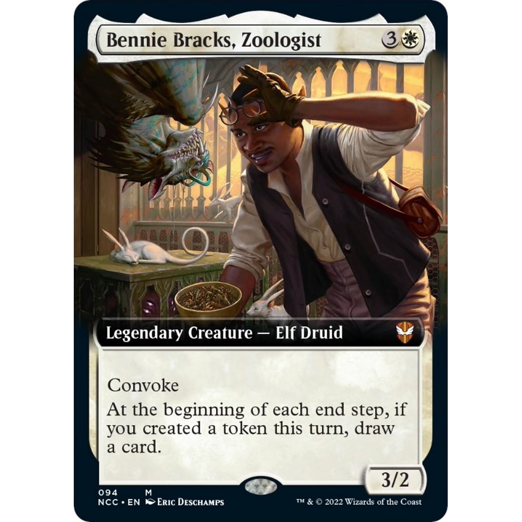 Image for Bennie Bracks, Zoologist (Extended Art) (94) (NCC) - Magic: The Gathering