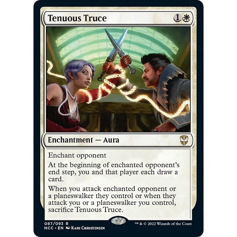 Image for Tenuous Truce (87) (NCC) - Magic: The Gathering