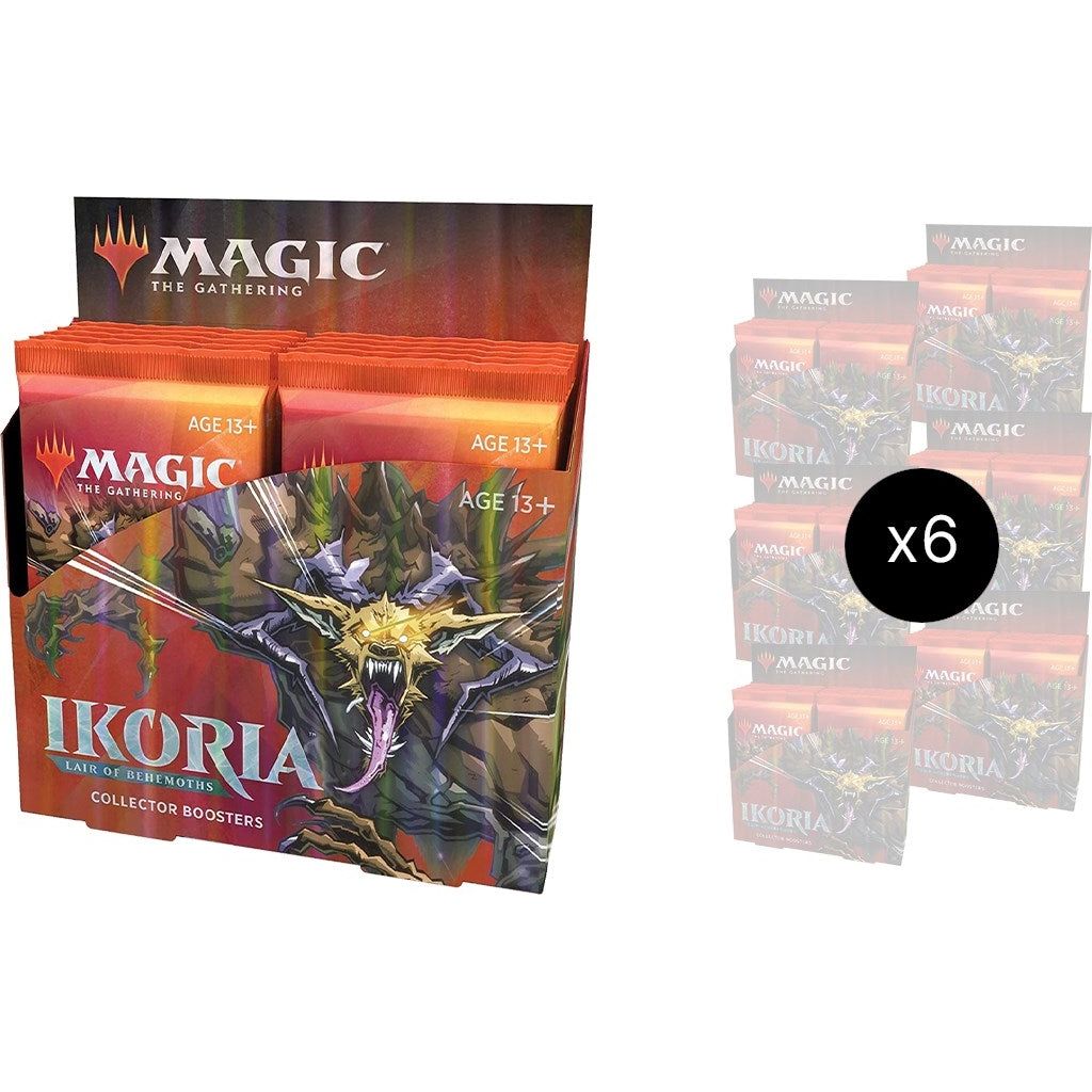 Image for Ikoria: Lair of Behemoths - Collector Booster Case - Magic: The Gathering