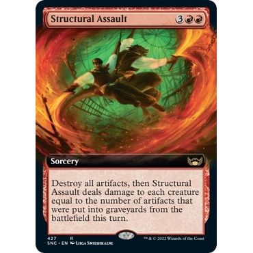 Image for Structural Assault (Extended Art) (427) (SNC) - Magic: The Gathering