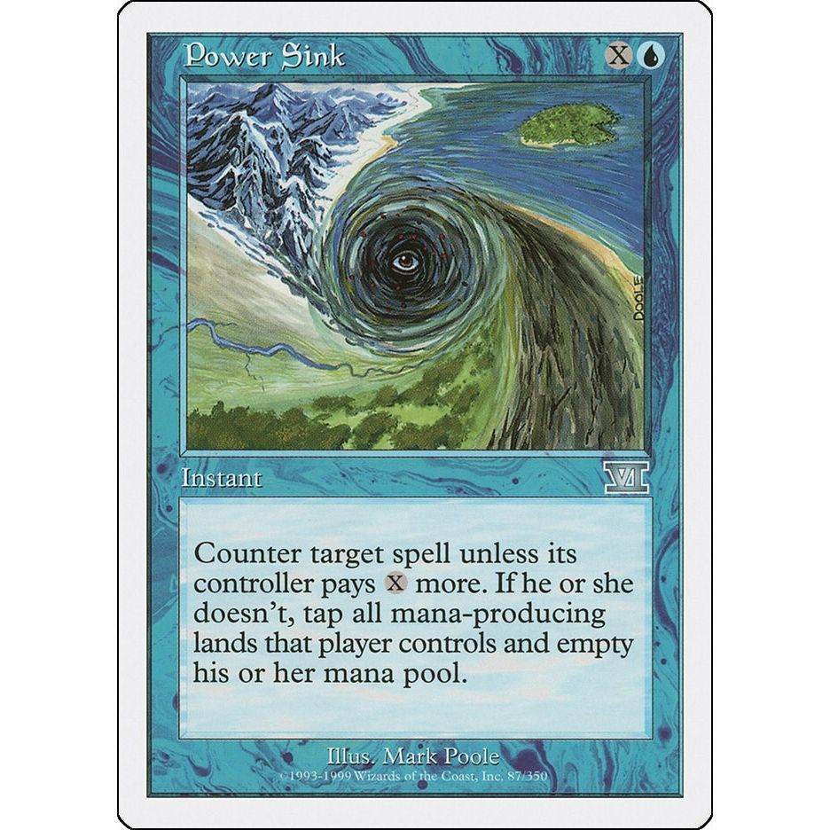 Image for Power Sink (87) (6ED) - Magic: The Gathering