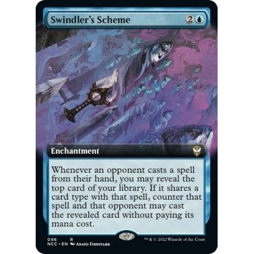 Image for Swindler's Scheme (Extended Art) (96) (NCC) - Magic: The Gathering