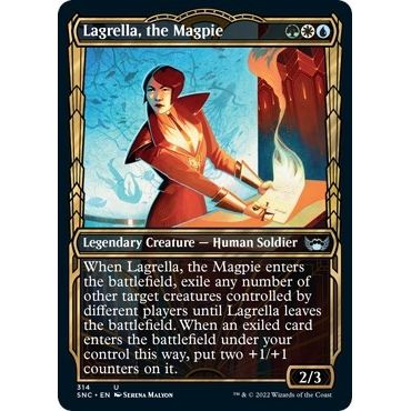 Image for Lagrella, the Magpie (Showcase) (314) (SNC) - Magic: The Gathering