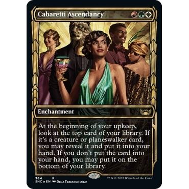 Image for Cabaretti Ascendancy (Gilded Foil) (364) (SNC) - Magic: The Gathering