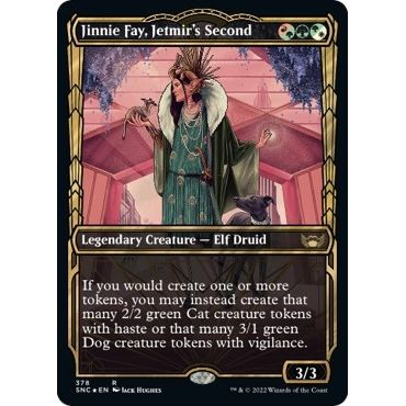 Image for Jinnie Fay, Jetmir's Second (Gilded Foil) (378) (SNC) - Magic: The Gathering