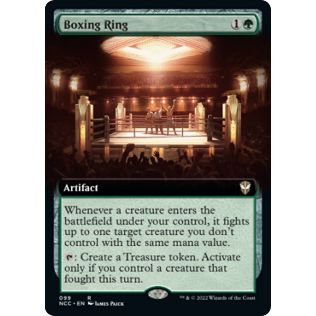 Image for Boxing Ring (Extended Art) (99) (NCC) - Magic: The Gathering