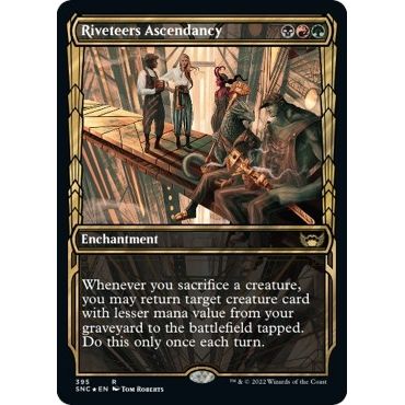 Image for Riveteers Ascendancy (Gilded Foil) (395) (SNC) - Magic: The Gathering