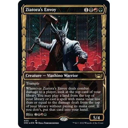 Ziatora's Envoy (Gilded Foil) (405) (SNC)